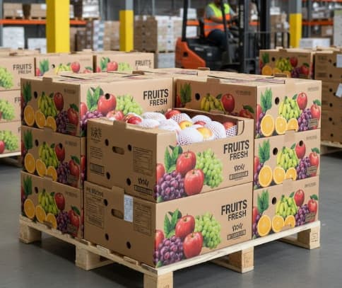 Por que escolher caixas de papelão para hortifruti?