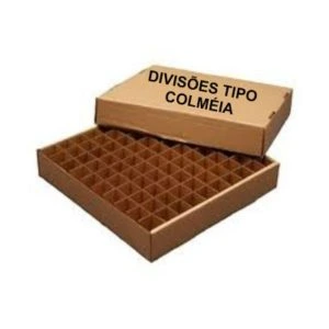 Santipel: fornecedor de caixa de papelão com divisão colmeia